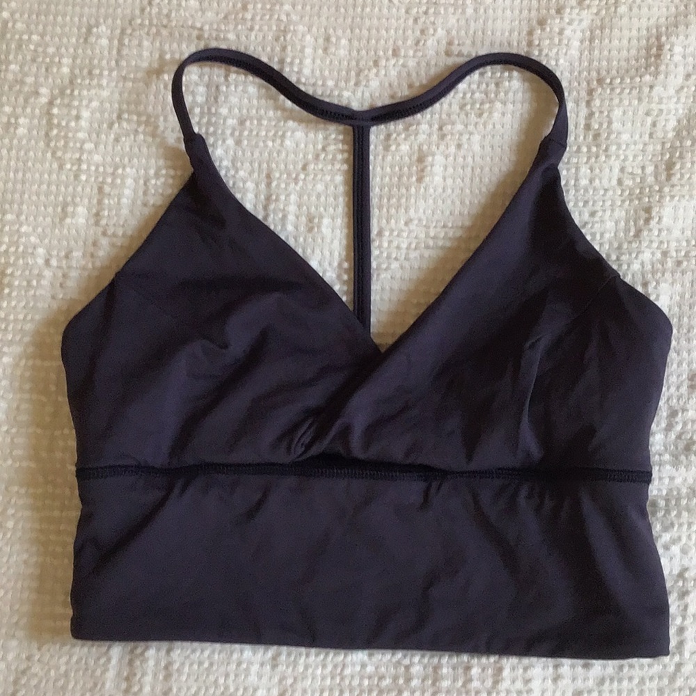Crop bra lululemon navy 4